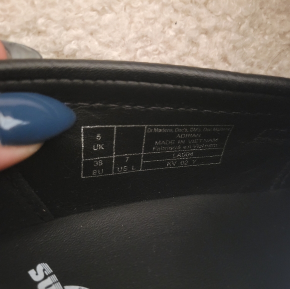 Dr Martens Adrian Tassel Loafer, black size women's 7 - Picture 5 of 5
